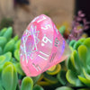 Rainbow Diamonds Zodiac D12 Diamond - Handmade Resin Astrology Dice
