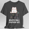 Rocks Fall Everybody Dies Kawaii Cat T-Shirt