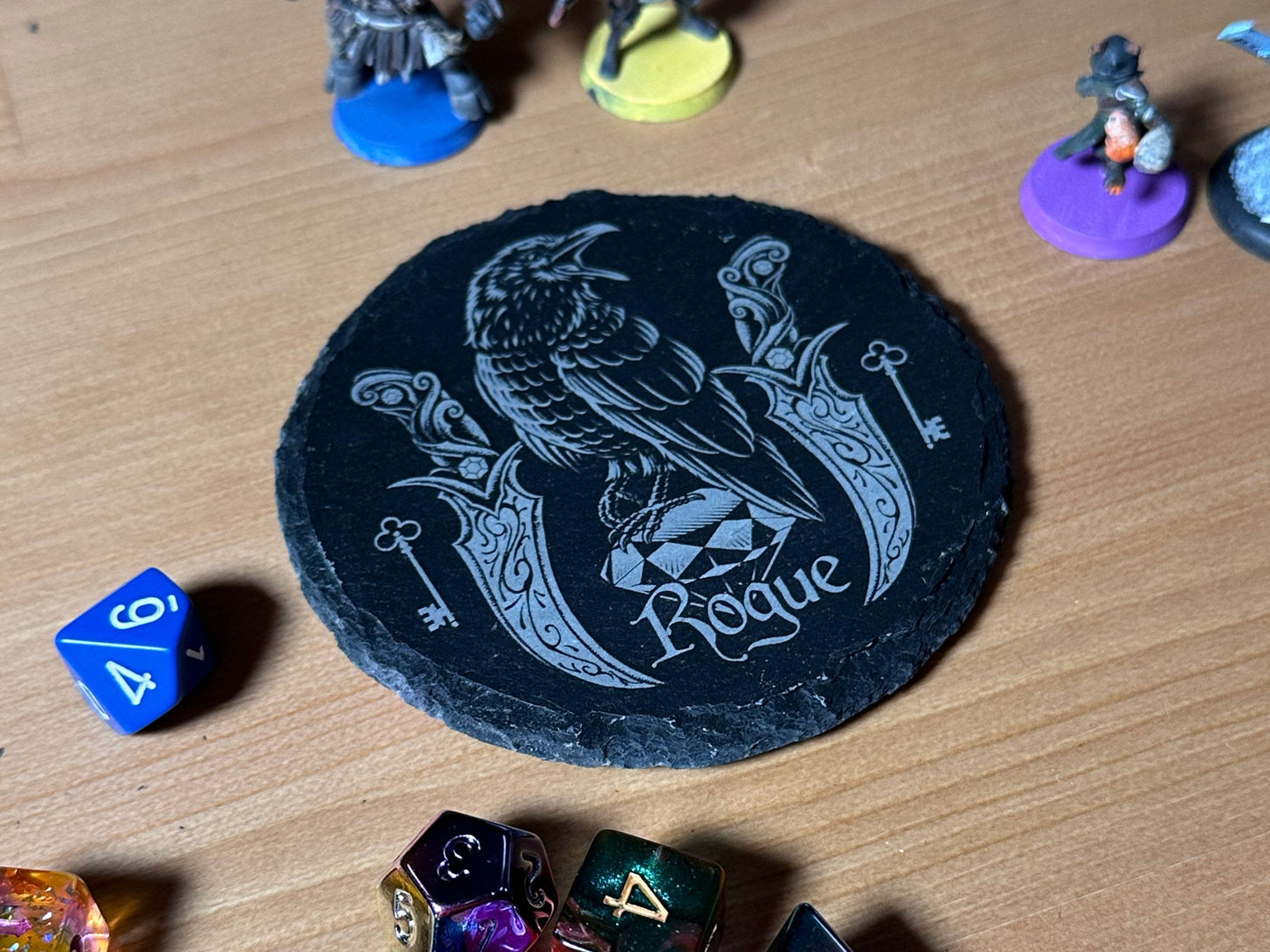 D&D Class Slate Coaster