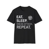 Rogue T-Shirt – 'Eat, Sleep, Sneak Attack, Repeat'
