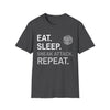 Rogue T-Shirt – 'Eat, Sleep, Sneak Attack, Repeat'