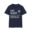 Rogue T-Shirt – 'Eat, Sleep, Sneak Attack, Repeat'