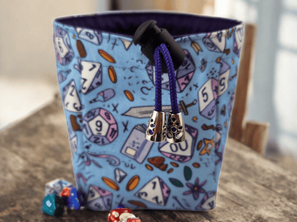 Stylish Gaming Dice Bag - Perfect for RPG Adventures