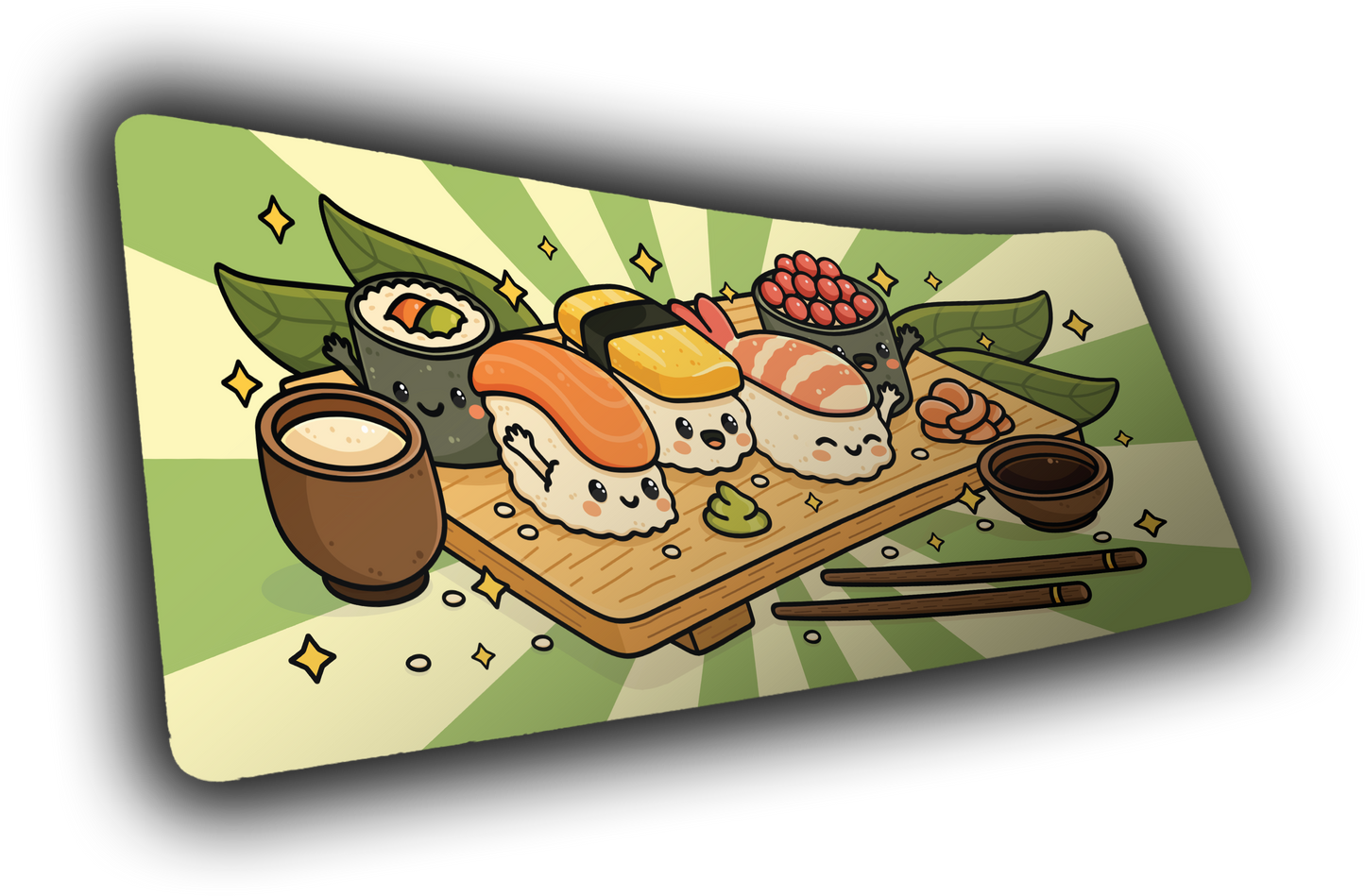 "Roll Call: Zen" — Kawaii Deskmat