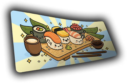 "Roll Call: Sky" — Kawaii Deskmat