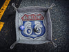 Route 66 sign dice tray