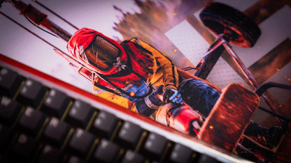 "Minicopter Joyride" — Rust Deskmat