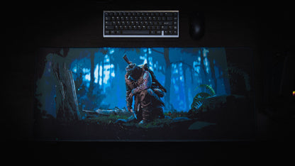 "Hunted" — Rust Deskmat