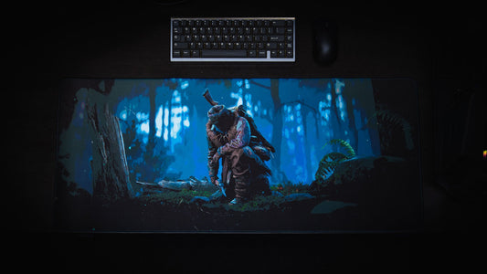 "Hunted" — Rust Deskmat
