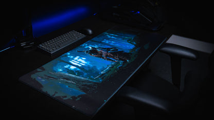 "Hunted" — Rust Deskmat