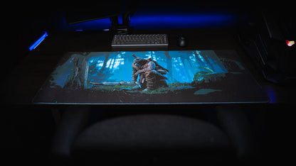 "Hunted" — Rust Deskmat