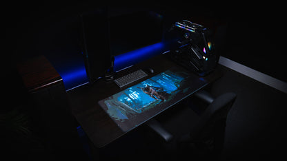 "Hunted" — Rust Deskmat