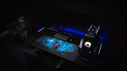 "Hunted" — Rust Deskmat