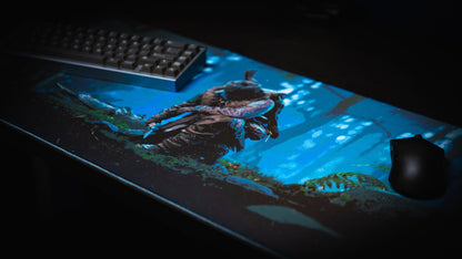 "Hunted" — Rust Deskmat