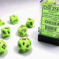 CHESSEX: POLYHEDRAL Vortex DICE SETS