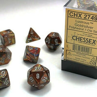 Chessex: Polyhedral Lustrous Dice sets