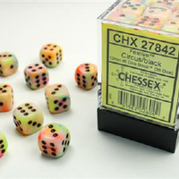 Chessex: Polyhedral Festive Dice sets - 12MM D6