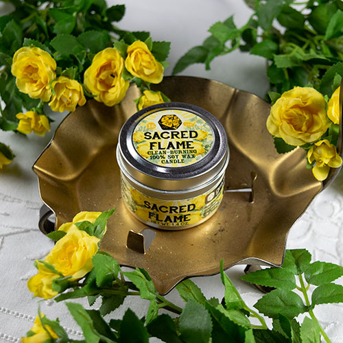 Sacred Flame Gaming Candle