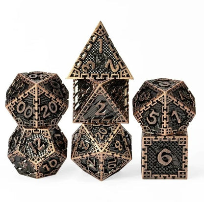 Semi-Precious Dice Bundle (3 Sets + D20)
