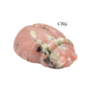 SET OF 4 - Mixed Gemstone Ladybugs / 2" Avg