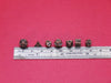 Set of 7 Micro-Miniature Metal D&D Polyhedral Dice – Smallest Dice Ever