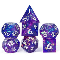 Sharp Resin Handmade Dice Set