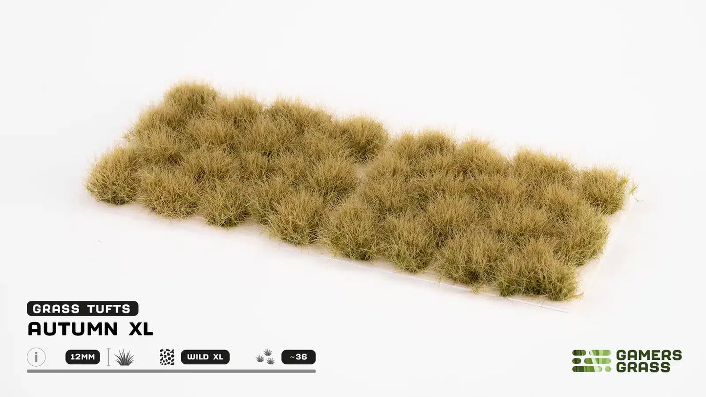 Gamers Grass | Grass Tuft XL (12mm) | Autumn