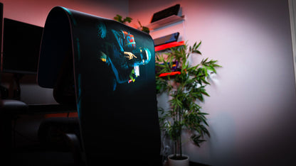 "Shh" — Rust Deskmat