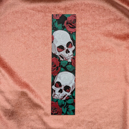 Rose & Skull Bookmark | Gothic Reader Gift
