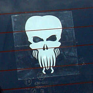 White Cthulhu Decal