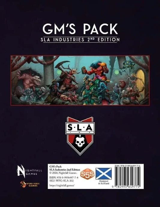 SLA Industries 2nd Edition GM's Pack (SLA Industries)