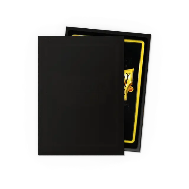 Dragon Shield: Jet Matte Card Sleeves | 100ct Standard TCG