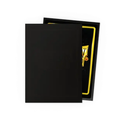 Dragon Shield: Jet Matte Card Sleeves | 100ct Standard TCG