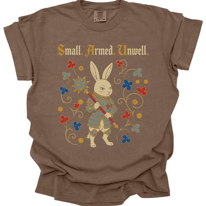 Small Armed Unwell T-Shirt - Comfort Colors