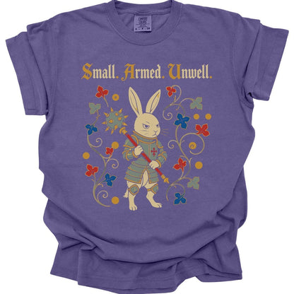 Small Armed Unwell T-Shirt - Comfort Colors