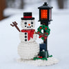 Holiday Snowman Scene