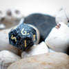 Snowflake Gemstone Dice Set