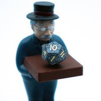 Snowflake Gemstone Dice Set