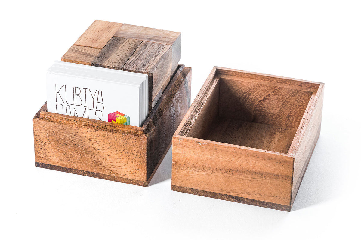 Soma Cube Puzzle Set - with challenge cards