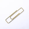 Stylish Gold Paper Clips - Unique Geometric & Decorative Designs (20 PCS)