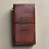 The Future Belongs Eleanor Roosevelt Quote Leather Journal - 8x6 Size