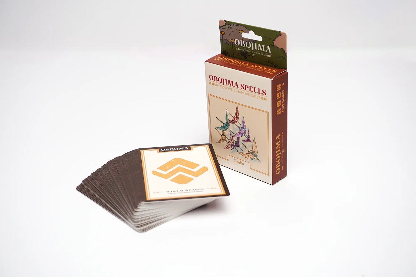 Spell Deck - 50 New Spells from Obojima: D&D 5e Reference Cards