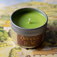 Hobbit Leaf Gaming Candle