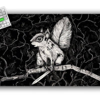 Squirrel Warrior Gaming Mat