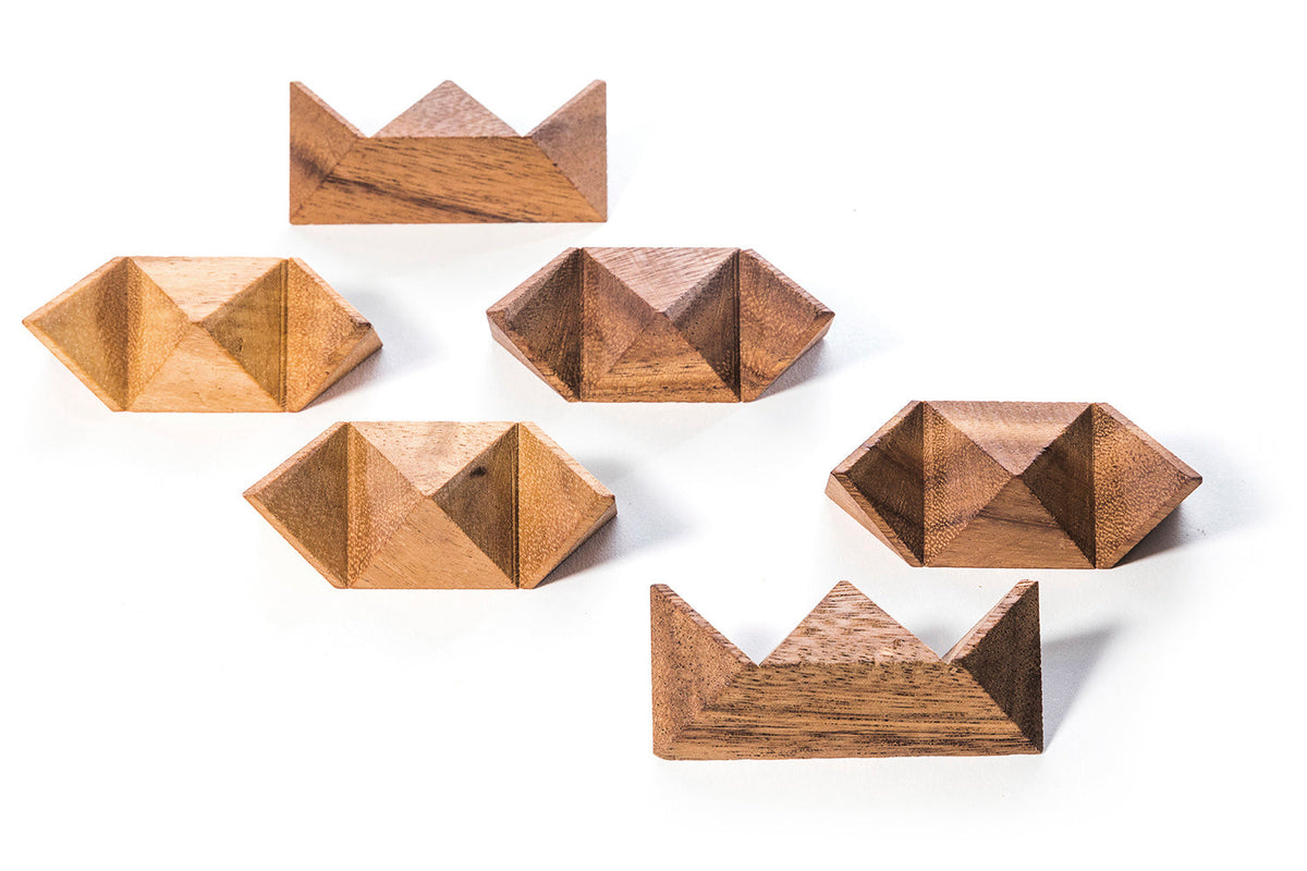Star Puzzle - Wooden Puzzle Brain Teaser