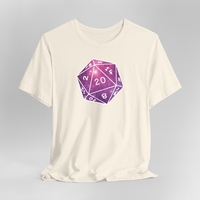Stars Nebula D20 Dice Shirt