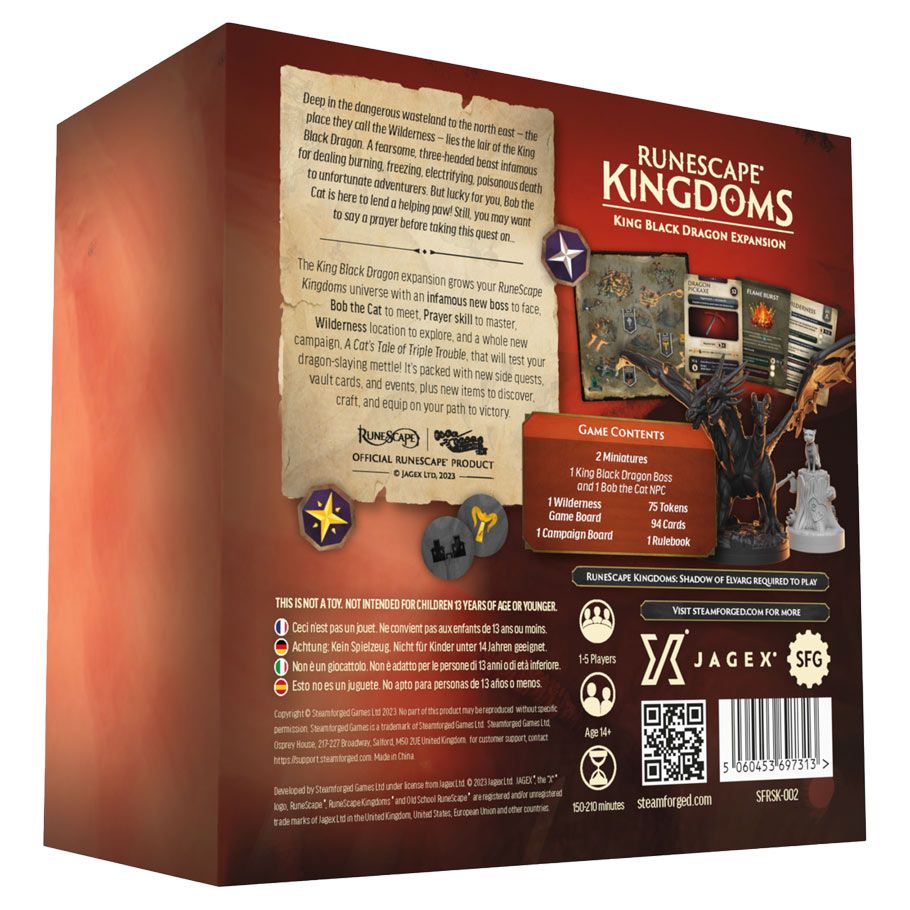 RuneScape Kingdoms: King Black Dragon Expansion - Wilderness Campaign & Prayer Skill