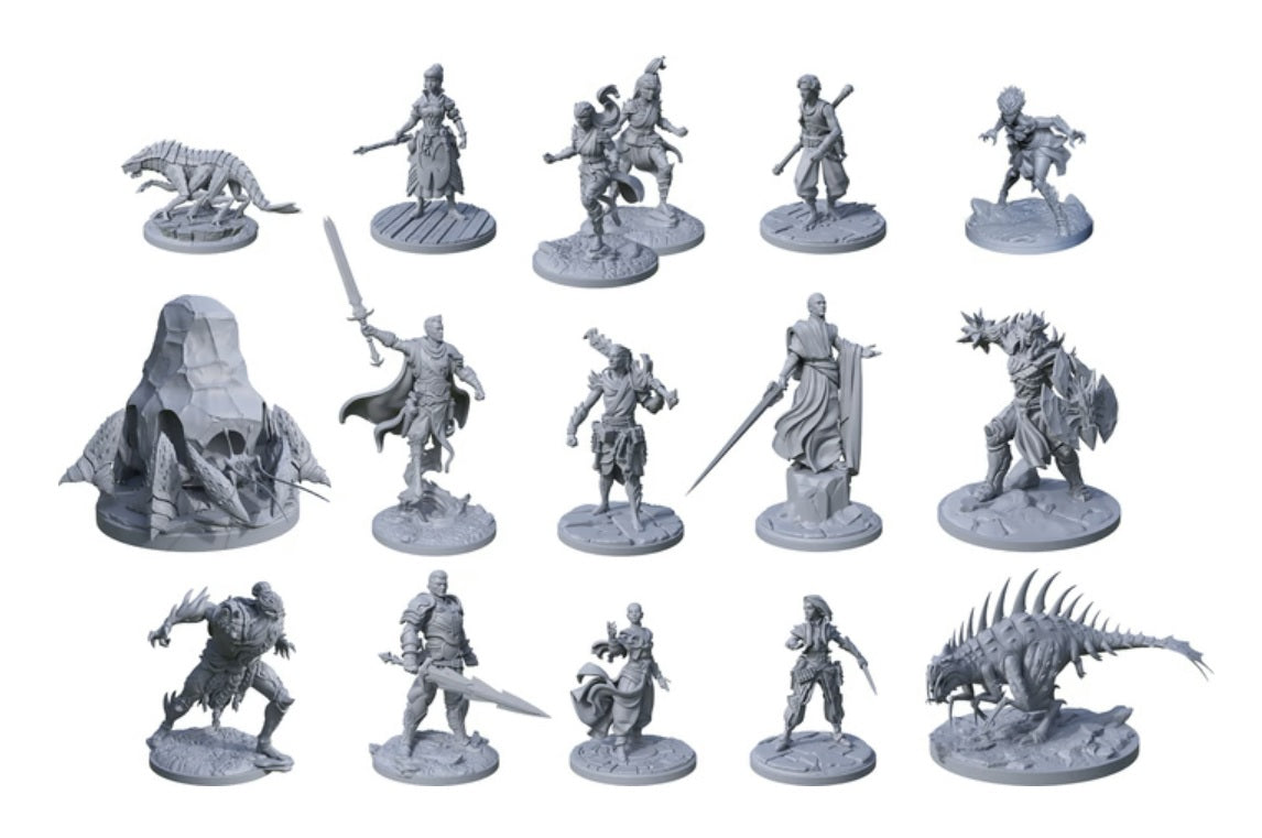Cosmere RPG: Stormlight Miniatures Set - 20 Roshar Miniatures