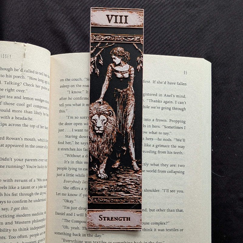 Strength Tarot Bookmark | Classic Edition