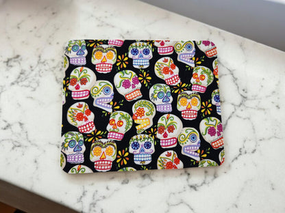 Sugar Skull Desk Set — Mousepad & Coaster for Gamers